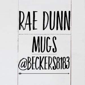 RAE DUNN MUGS